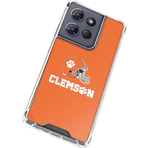 Clemson University Football Moto G Play 5G (2025) Clear Case